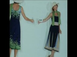 SYND 31 10 75 CREATIONS BY FRENCH DESIGNER DAN BERANGER PRESENTED AT CAIRO FASHION SHOW News Clip