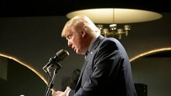 Trump Rally All Access Waterloo Iowa October 27 2015 Stock Footage