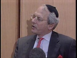 ISRAEL: JERUSALEM: LEGAL ACTION THREATENED AGAINST SWISS BANKS News Clip