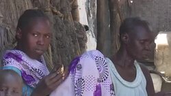 CLEAN : Exhausted S.Sudanese refugees flock to Sudan transit camp News Clip