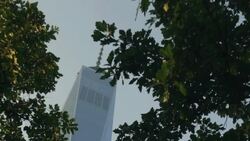 World Trade Center Dolly Shot Stock Footage