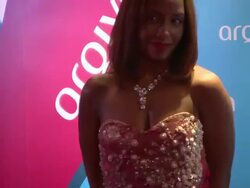 Jade at Arqiva Commercial Radio Awards Stock Footage