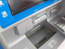 Deposit money Stock Footage