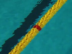 Detail of a swimming pool: background Stock Footage