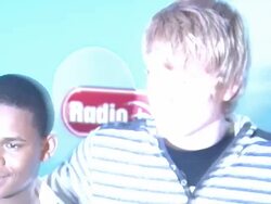 Doc Shaw, Adam Hicks, Leo Howard and Tyrel Jackson Williams at Disney Channel's Worldwide Kids Upfront 2012-13 on 03/13/2012 in New York  Stock Footage