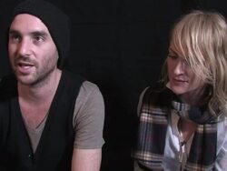 Metric Interview (clip 18) Stock Footage