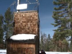 Mountains dry out in California's historic drought Stock Footage