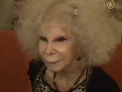 Spain's Duchess of Alba presents her new biography Stock Footage