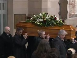 Nat Lofthouse Funeral Procession News Clip