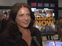 'Darfur Now' Premiere Stock Footage