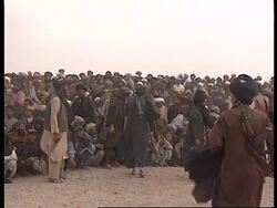 UNHCR head Ruud Lubbers highlights plight of refugees in Afghanistan. News Clip