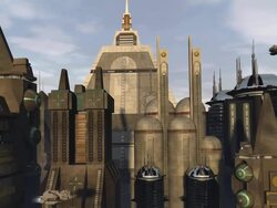 Futuristic city Stock Footage