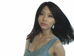 HD: Head turning and hair whipping Stock Footage