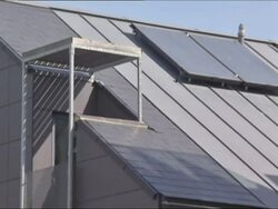 Green Campaigners urge the Government to assist householders to become greener Stock Footage