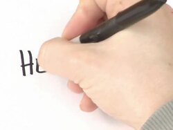 "Somebody Handwriting ""Help Me!"" - HD" Stock Footage