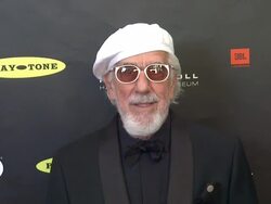 Lou Adler at 28th Annual Rock and Roll Hall Of Fame Induction Ceremony - Arrivals 4/18/2013 in Los Angeles, CA.(Footage by WireImage Video/Getty Images Entertainment Video) Stock Footage