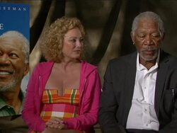 INTERVIEW: Morgan Freeman and Virginia Madsen on w Stock Footage