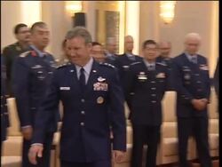Hu welcomes NKO, US, Pakistan delegations for airforce's 60th anniversary News Clip