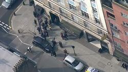 Aerials of Hatton Gardens Safe Deposit Box Ltd News Clip