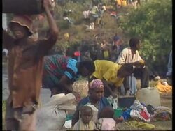 Zaire - Water Shortage In Refugee Camps News Clip