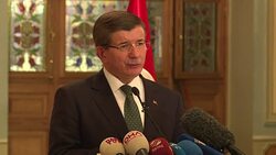 CLEAN : Turkish PM pledges to annihilate those cooperating with IS News Clip