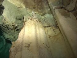 Chandelier Cave Interior Palau, South Pacific  Stock Footage