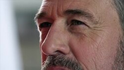 Artist thinking about his work Stock Footage