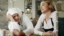 Wait Staff Stock Footage