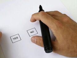 Voting Indecision: I don't Know Stock Footage