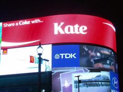 Coca Cola congratulating William and Kate News Clip