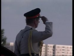 Veterans, VIPs return to battlefield that was WWII turning point News Clip