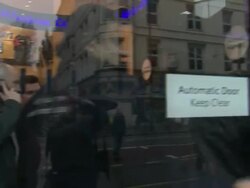 Barclays Bank Protests News Clip