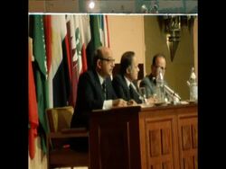 SYND 23 10 74 A SUMMIT MEETING OF ARAB FOREIGN MINISTERS IS HELD IN MOROCCO News Clip
