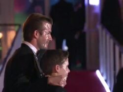 David Beckham & Sons at the Milliie Awards News Clip