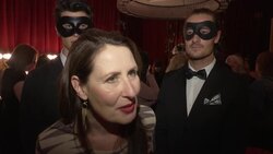 At a party to celebrate the DVD/Blu-Ray release of 'Fifty Shades Darker,' the film's costume designer shares her inspiration behind costumes for the film News Clip