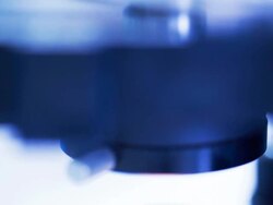 Scientist and bio lab experiment Stock Footage