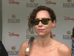 INTERVIEW: Minnie Driver on how she feels to be at the Elizabeth Glaser Pediatric AIDS Foundation's 22nd Annual 'A Time For Heroes' Celebrity Carnival at Los Angeles CA. (Footage by WireImage Video/Getty Images Entertainment Video) Stock Footage