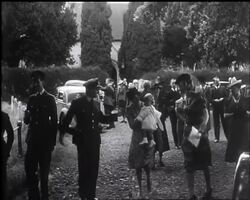 RAF AIR ACE'S SON CHRISTENED WINSTON - News Clip