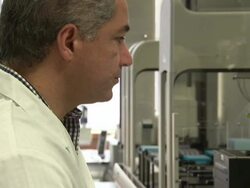 Cancer Research Laboratory Stockshots News Clip