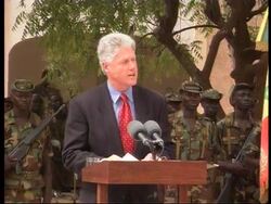 Senegal - Clinton visit News Clip