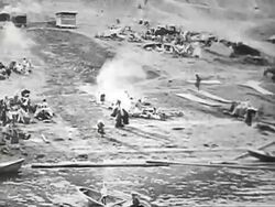  MS Politician at microphone giving speech about Soviet Ukraine AUDIO / Ukraine Stock Footage