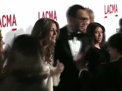 LACMA Opening Stock Footage