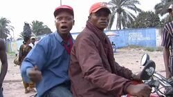 CLEAN: Motorcycle taxis keep Kinshasa on the move News Clip