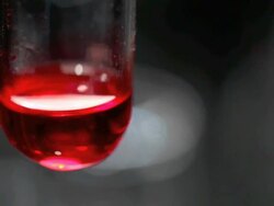 Test Tube Drops Stock Footage