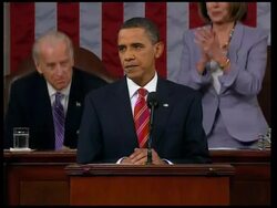 US president''s State of the Union address, domestic policy News Clip