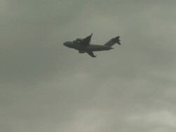 RAAF Boeing C17 Globemaster, Australia Stock Footage