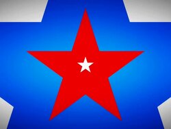 Concentric Star Loopable Animation Stock Footage