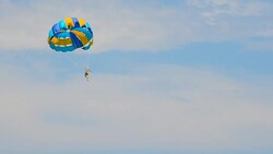 parasailing Stock Footage