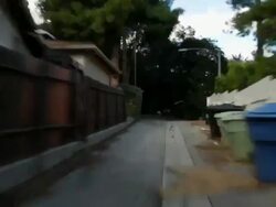 Driving in the hills of California Stock Footage