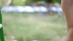 Body of muscular man Stock Footage